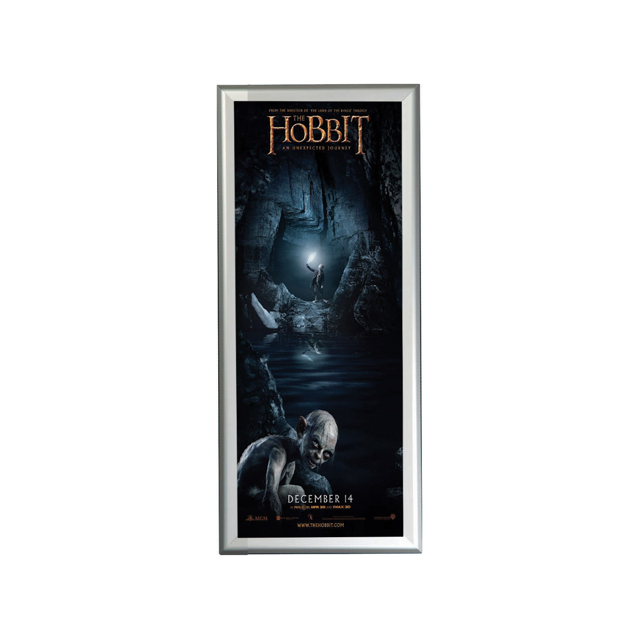 Cadre à clapets format affiche de cinéma 8026 : Portes affiches cinéma